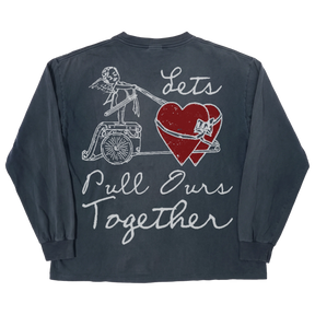 Pull Together L/S Tee - Blue - Back