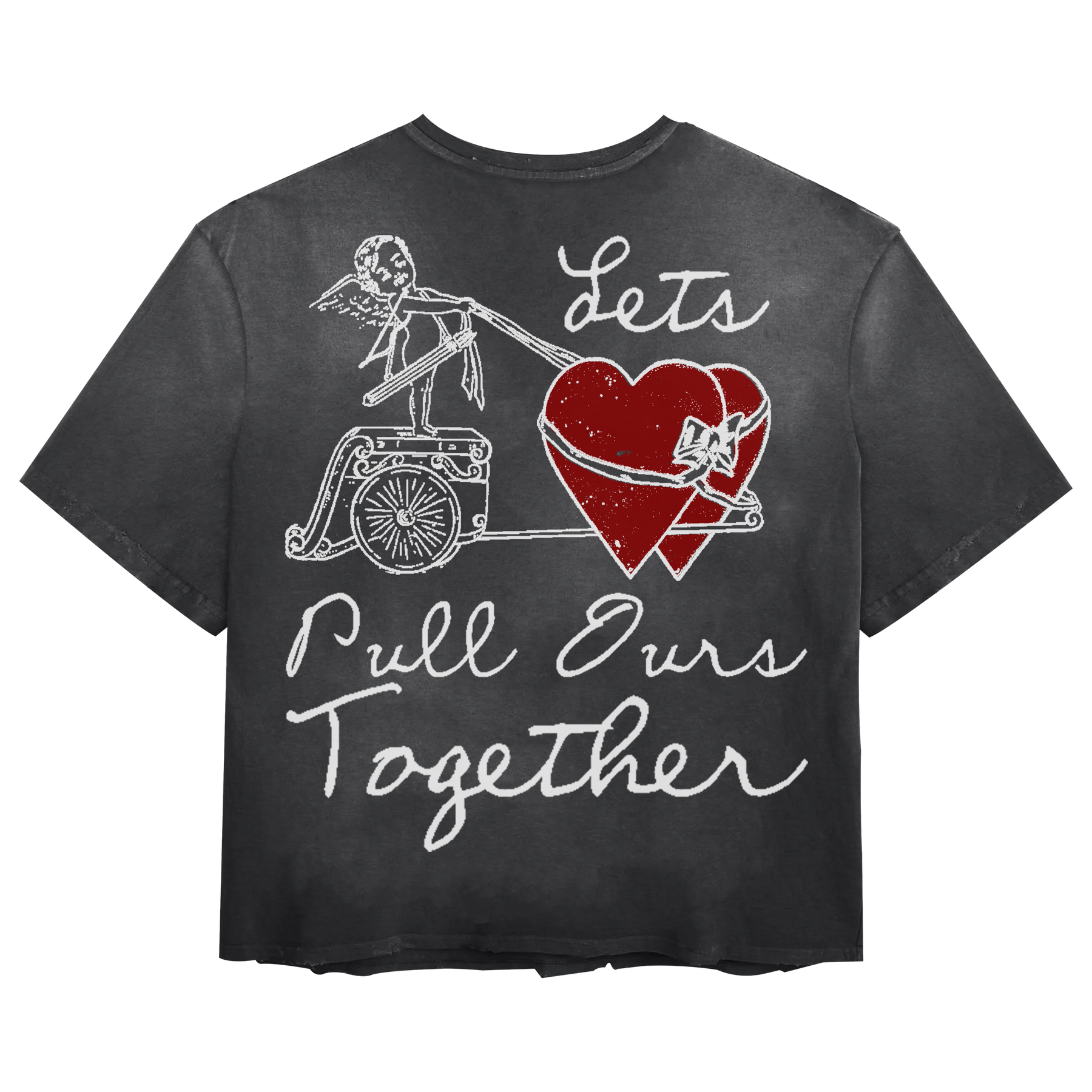 Pull Together Tee - Black - Back