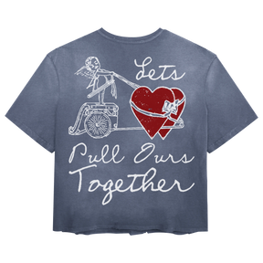 Pull Together Tee - Blue - Back