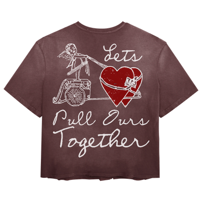 Pull Together Tee - Red - Back