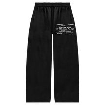 Pull Together Baggy Sweatpants - Black - Front