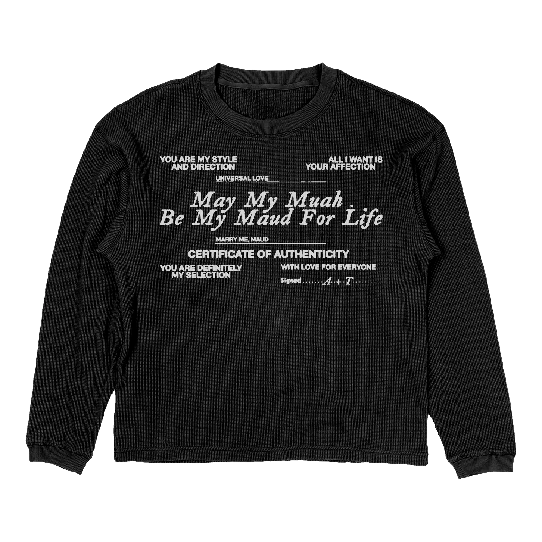 Pull Together Thermal - Black - Front
