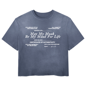 Pull Together Tee - Blue - Front