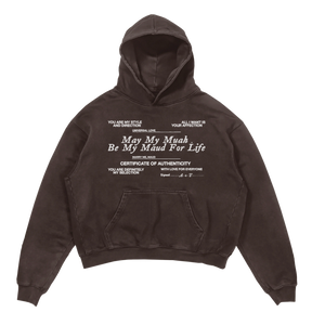 Pull Together Hoodie - Brown - Front
