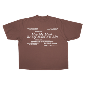 Pull Together Drop Tee - Mocha - Front