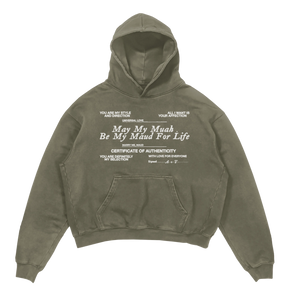 Pull Together Hoodie - Olive - Front