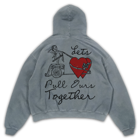 Pull Together Hoodie - Sage - Back