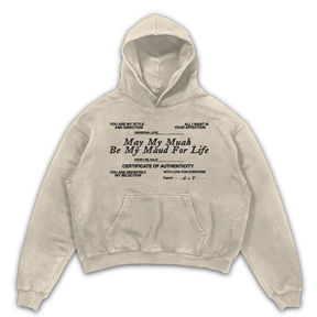 Pull Together Hoodie - Sand - Front