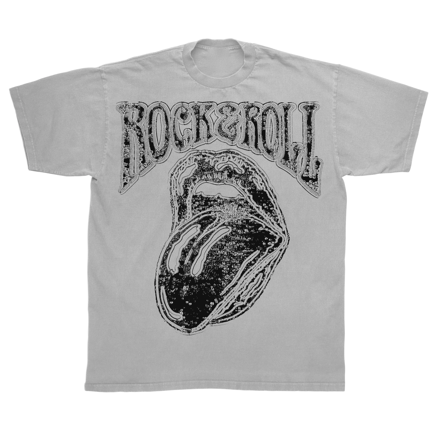 Rock & Roll Classic Tee - White - Front