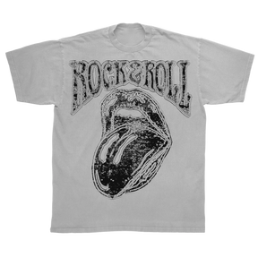 Rock & Roll Classic Tee - White - Front