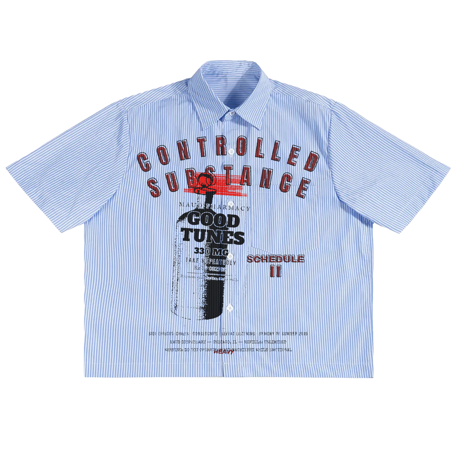Schedule II Boxy Button Up - Front