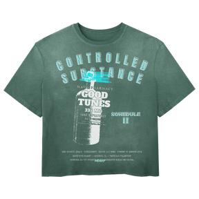Schedule II Tee - Green - Front