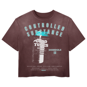 Schedule II Tee - Red - Front
