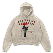 Schedule II Hoodie - Sand - Front