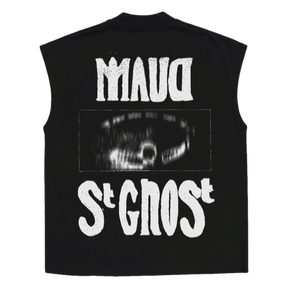 St Ghost Sleeveless Tee - Black - Back