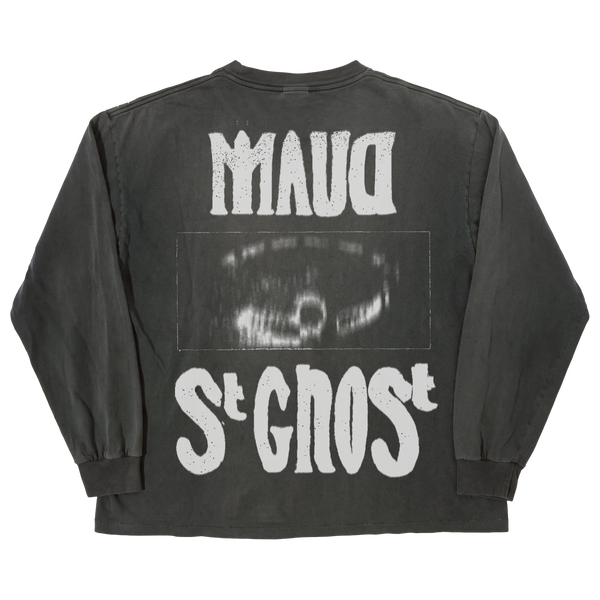 St Ghost L/S Tee - Black - Back