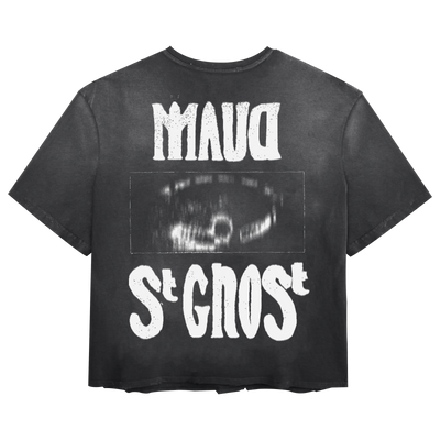 St Ghost Tee - Black - Back