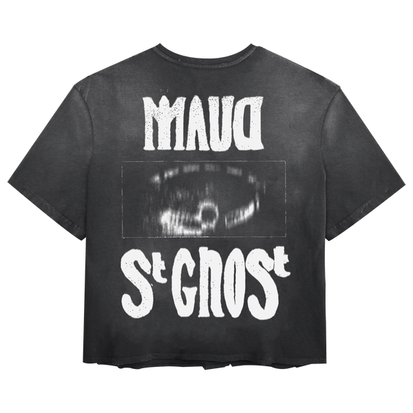 St Ghost Tee - Black - Back