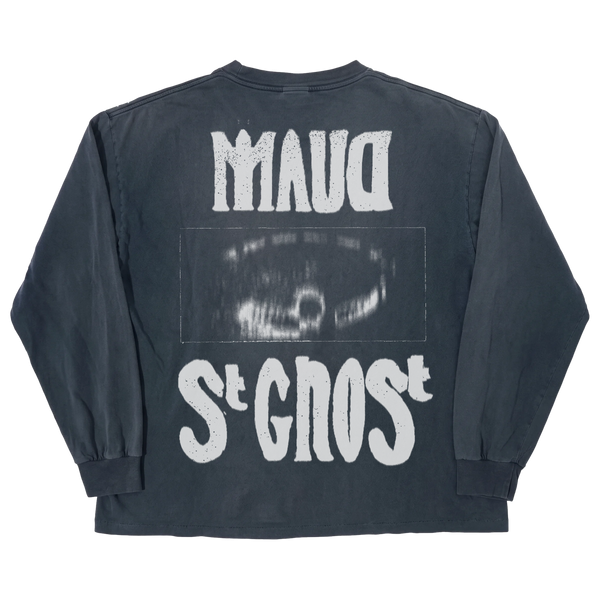 St Ghost L/S Tee - Blue - Back