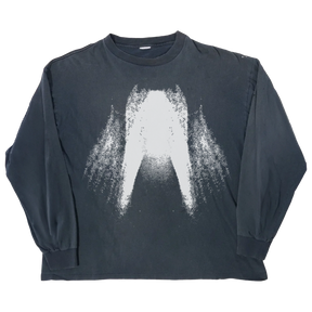 St Ghost L/S Tee - Blue - Front