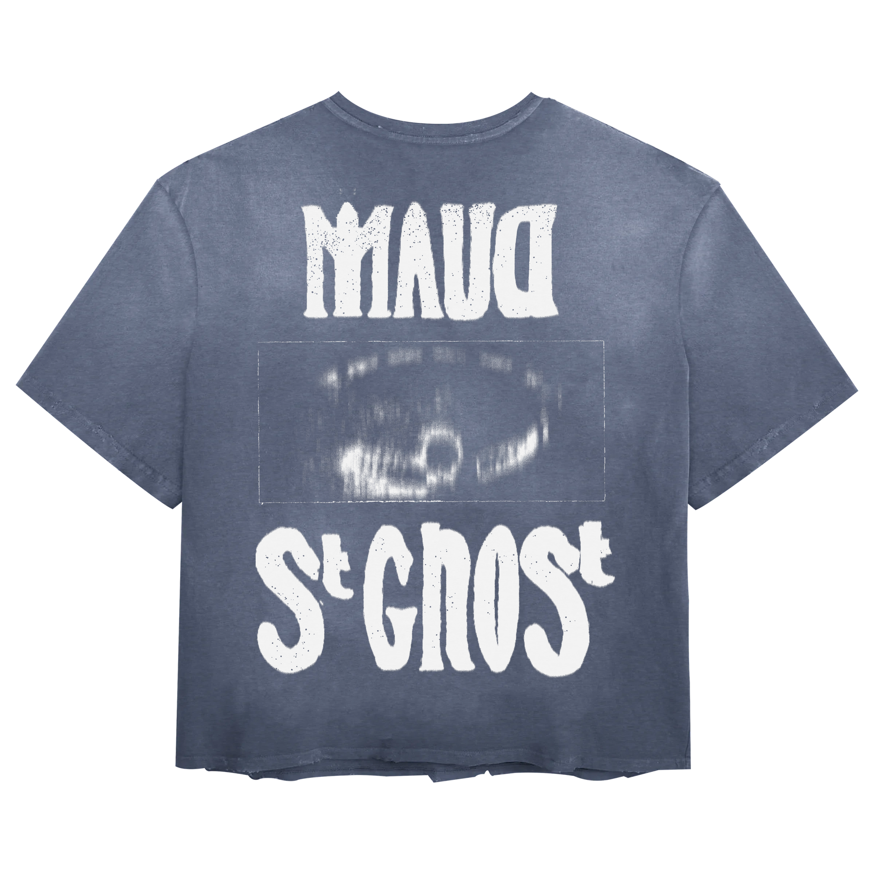 St Ghost Tee - Blue - Back