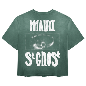 St Ghost Tee - Green - Back