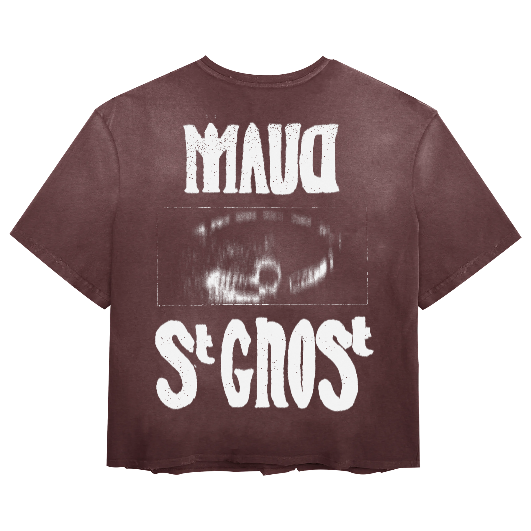St Ghost Tee - Red - Back