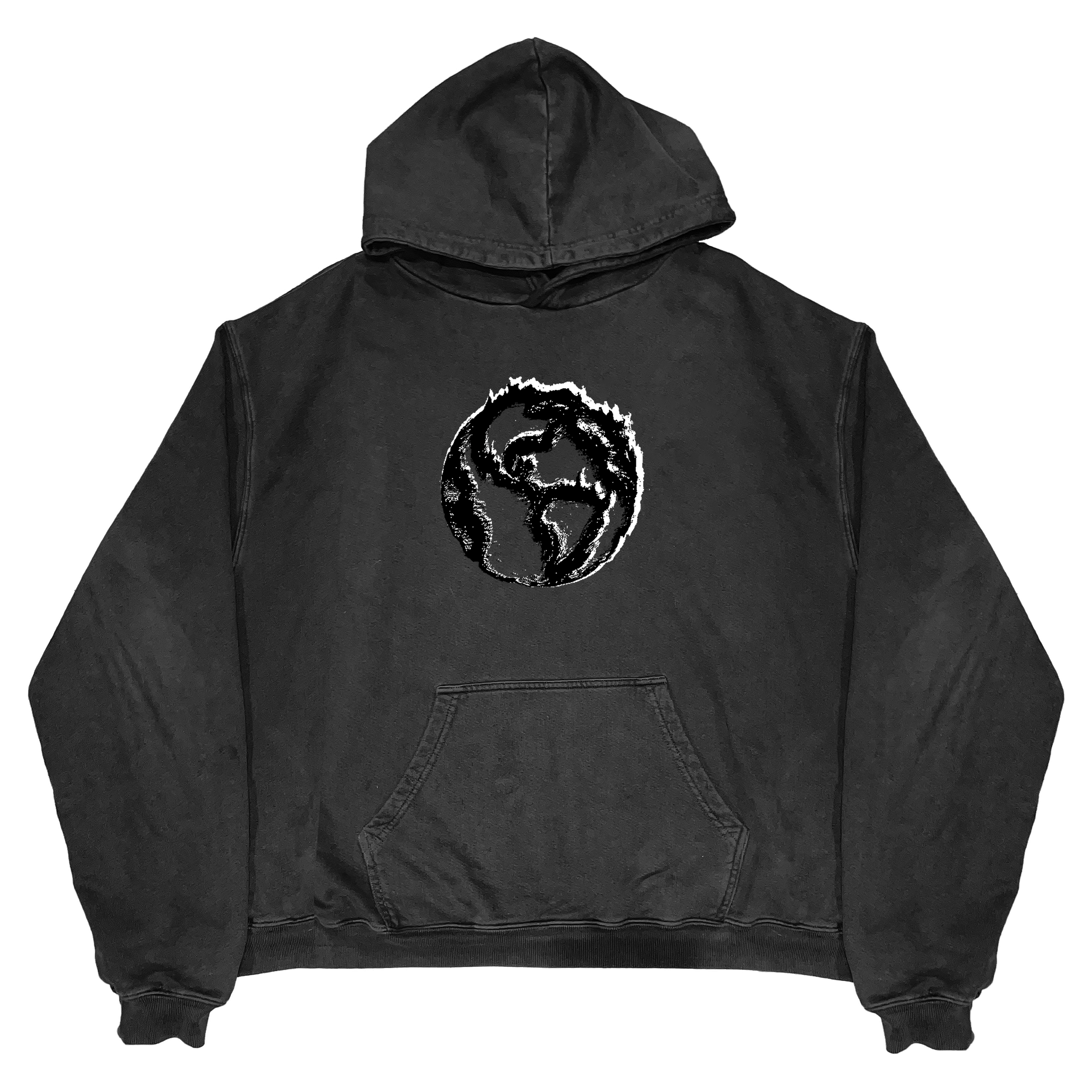 CIRCLE BURNING HOODIE