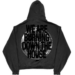 CIRCLE BURNING HOODIE