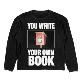 Library Thermal in black — YOU WRITE YOUR OWN BOOK little free library graphic