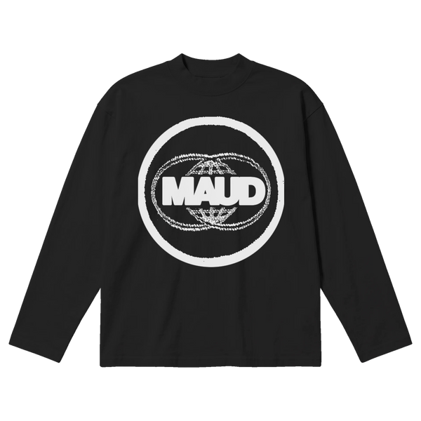 Worldwide Baggy L/S Tee - Black - Front