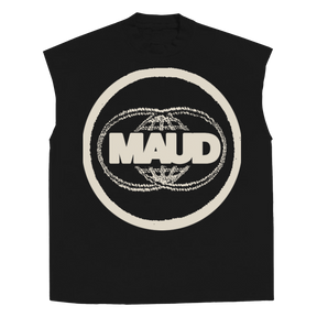 Worldwide Sleeveless Tee - Black - Front
