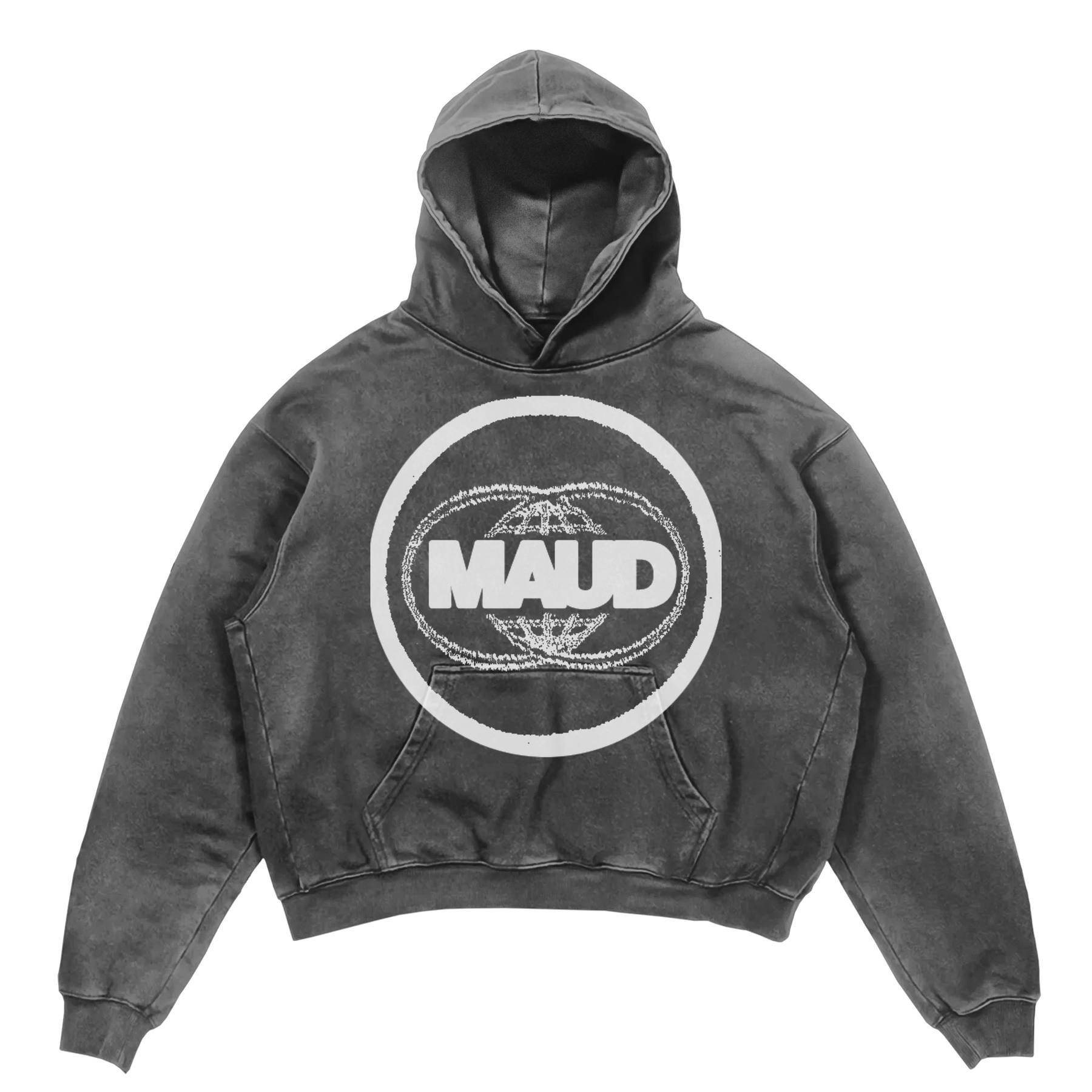 Worldwide Hoodie - Grey - Front