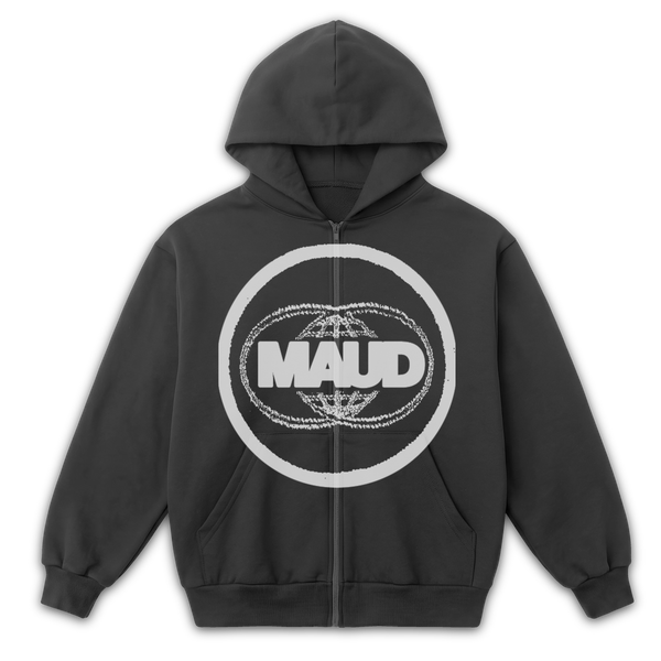 Worldwide Zip Up - Grey - Front