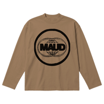 Worldwide Baggy L/S Tee - Latte - Front