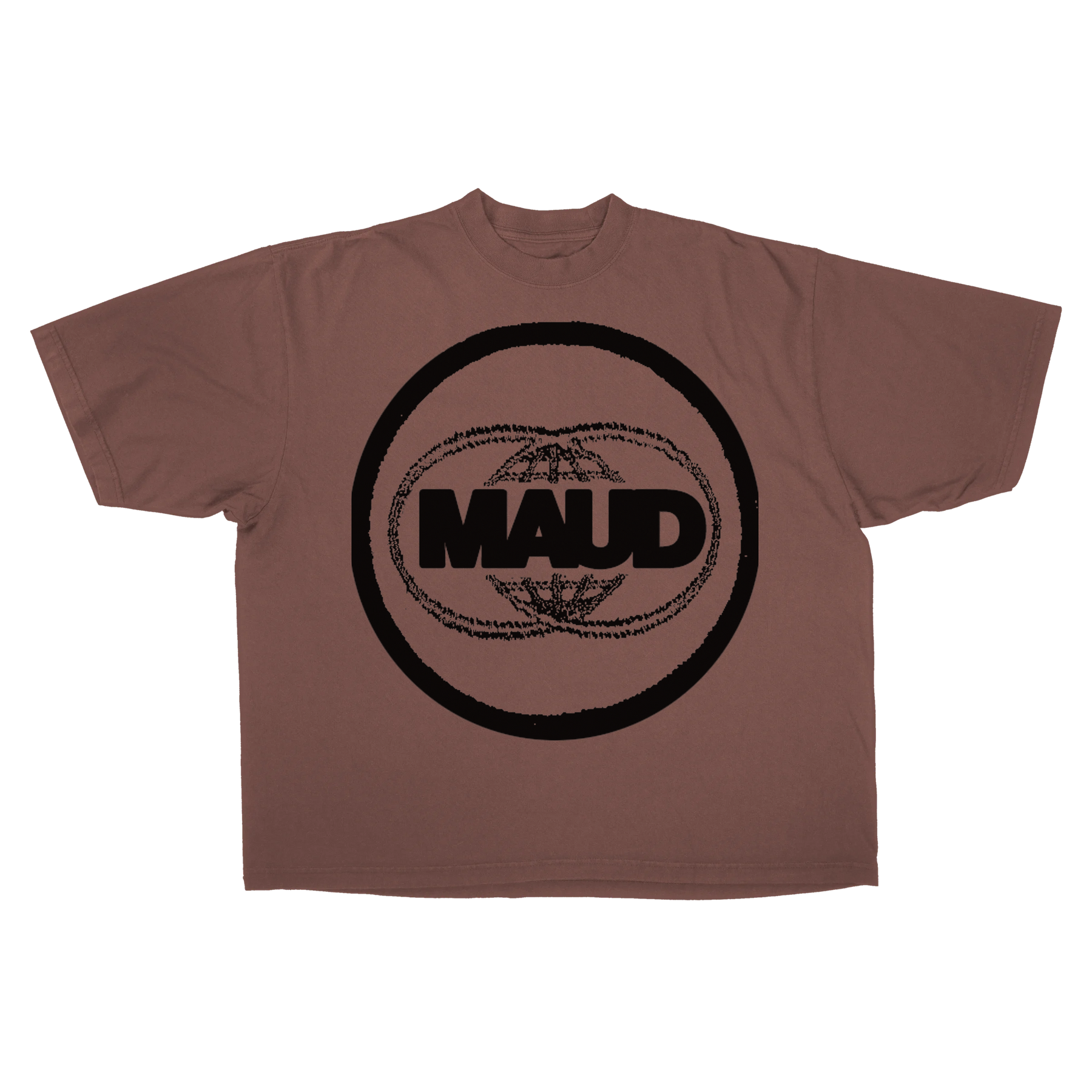 Worldwide Drop Tee - Mocha - Front