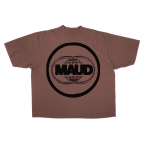 Worldwide Drop Tee - Mocha - Front