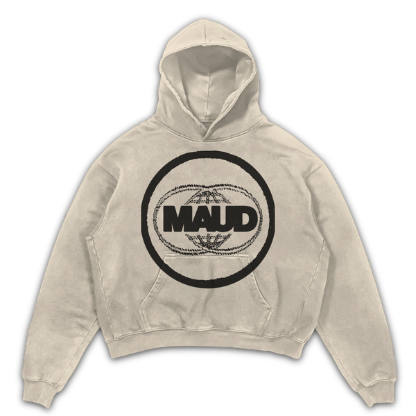 Worldwide Hoodie - Sand - Front