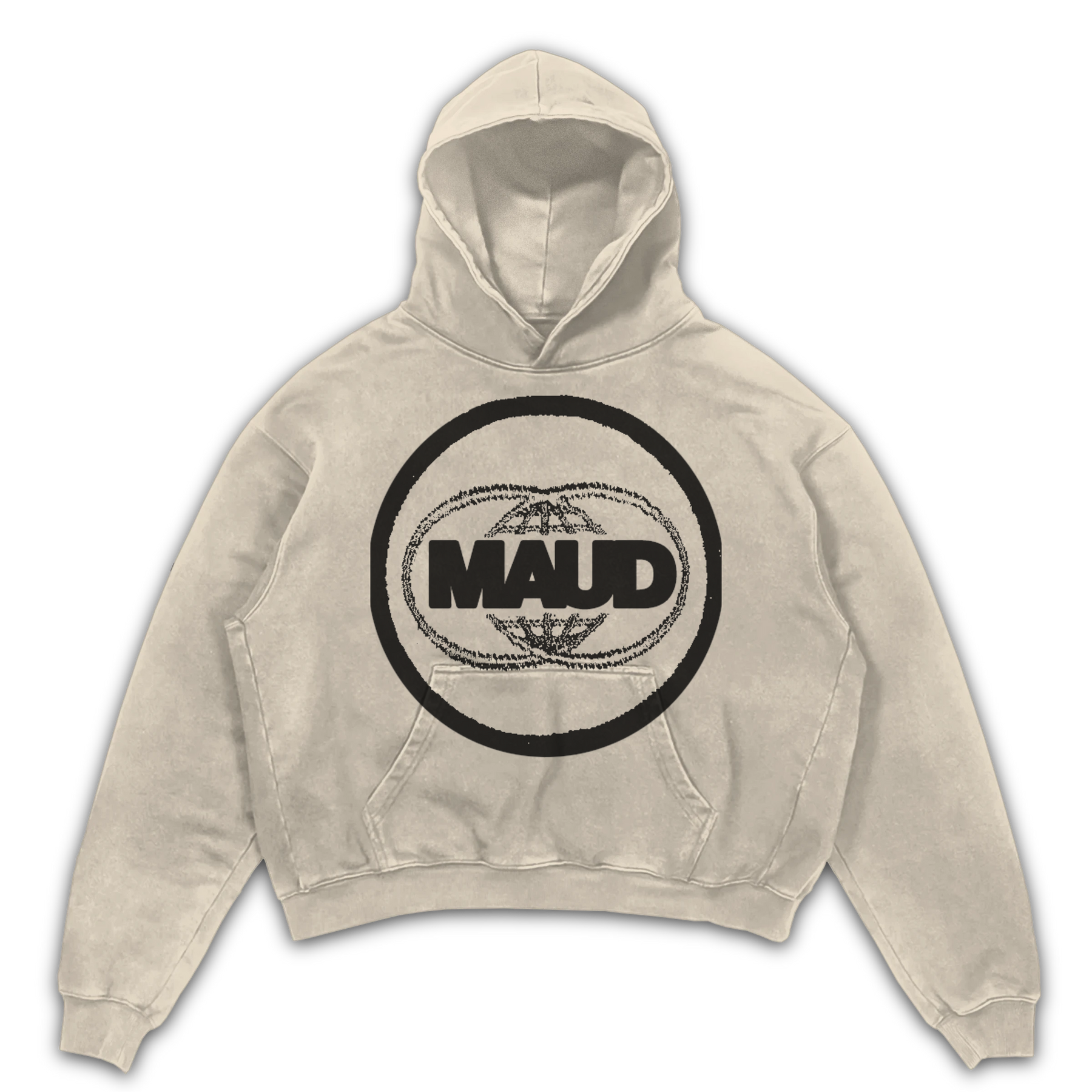 Worldwide Hoodie - Sand - Front