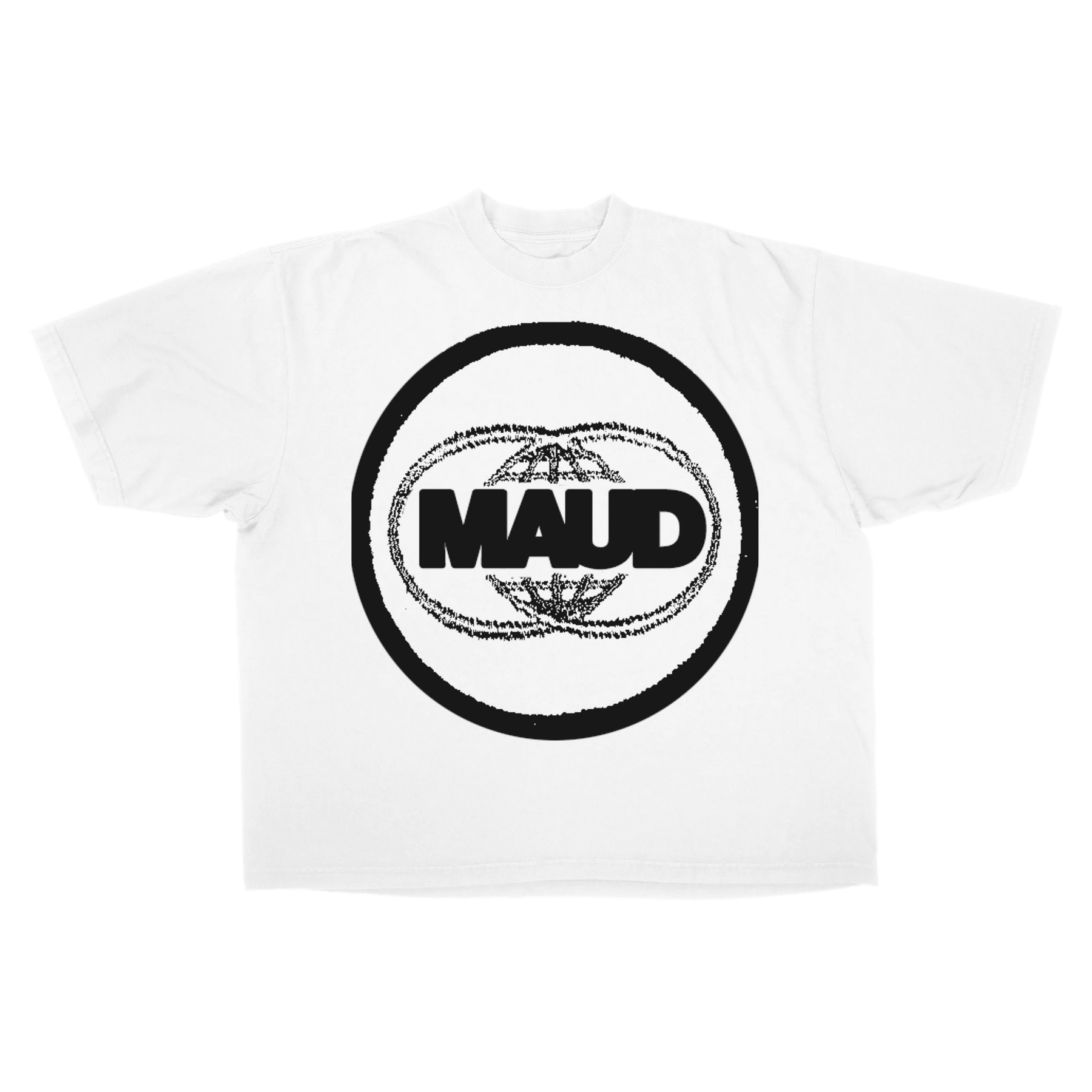 Worldwide Drop Tee - White - Front