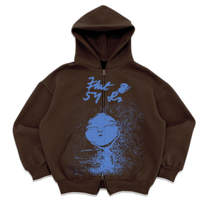 Alien Zip Up
