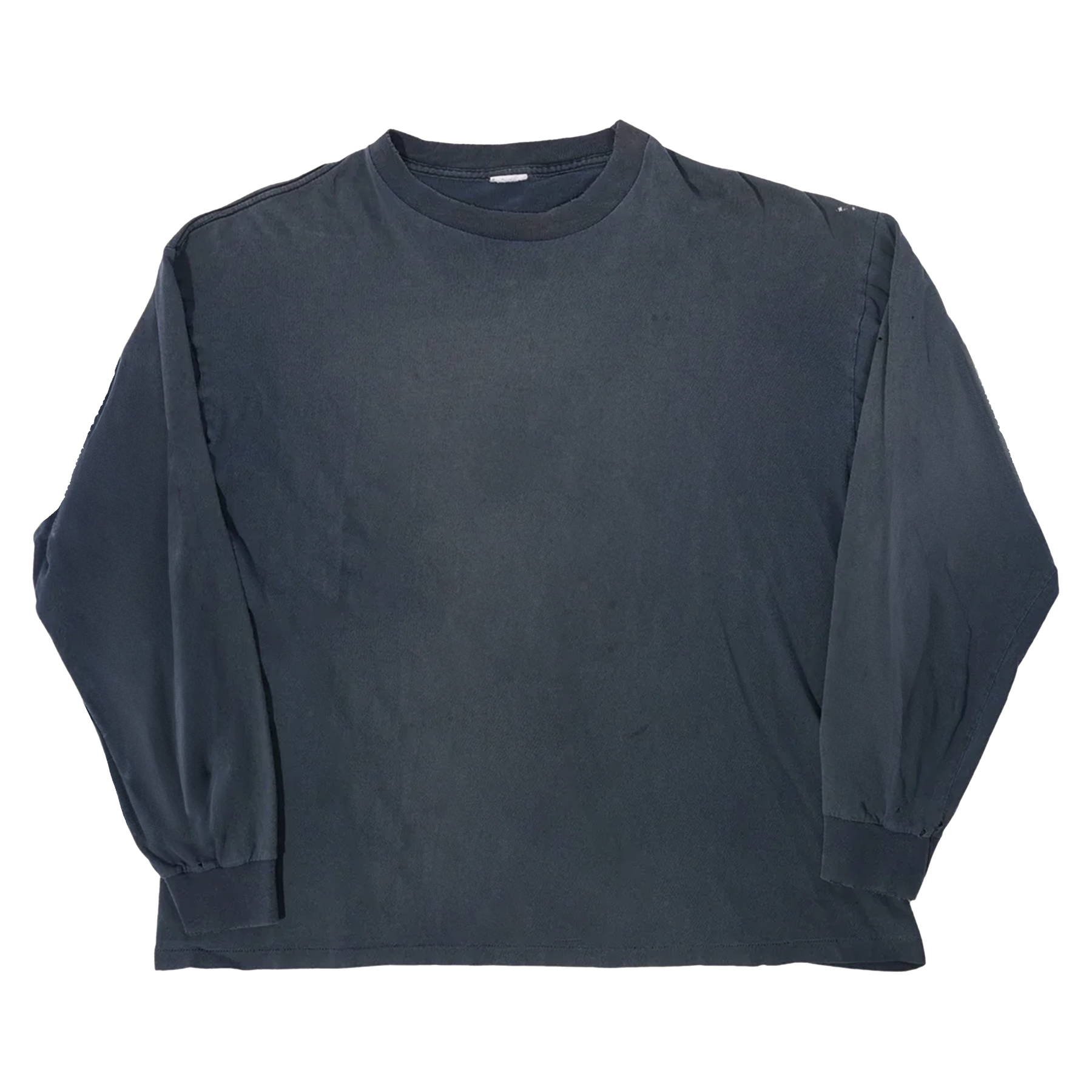 Blank Long Sleeve Tee Blue