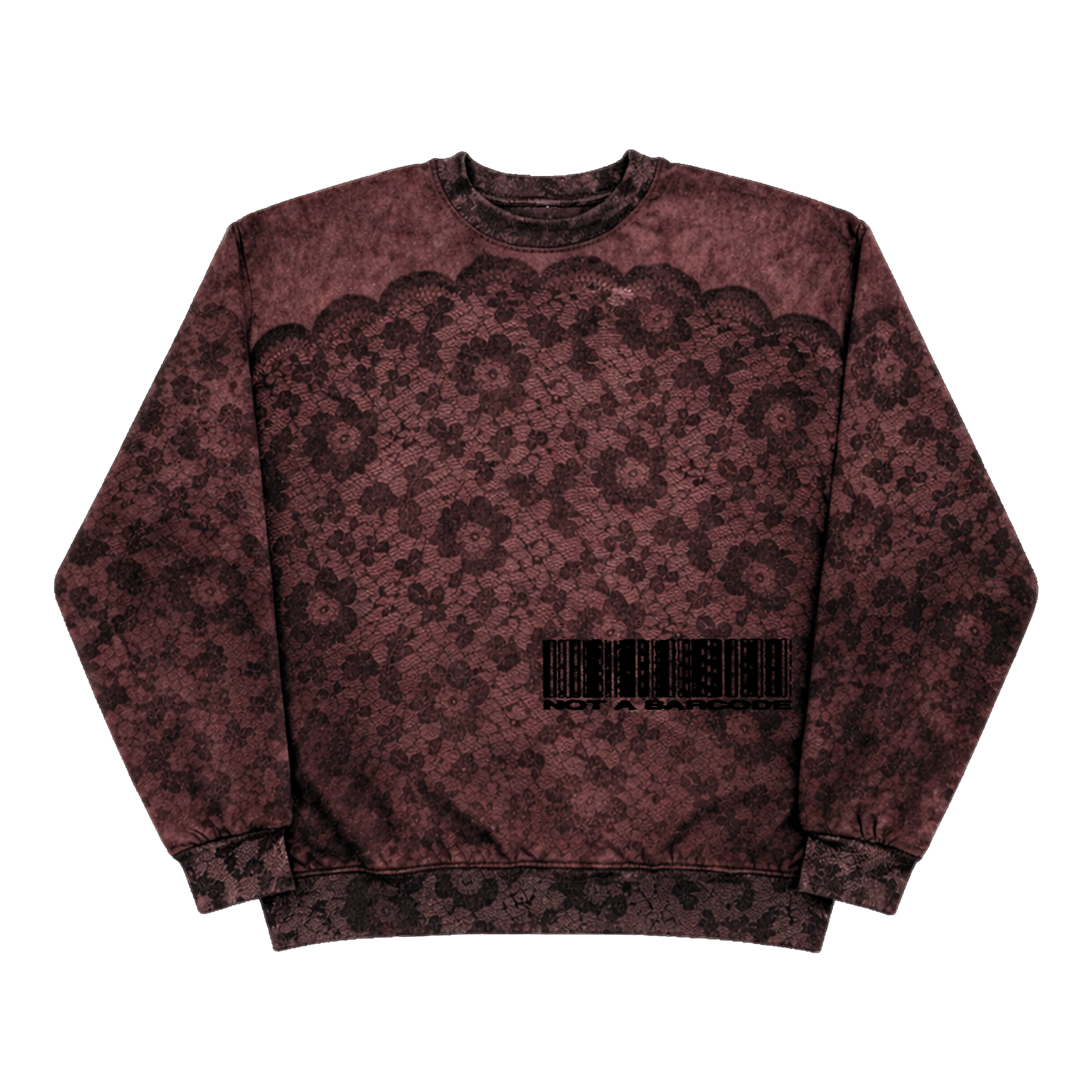 MOCHA FLOWER CREWNECKS