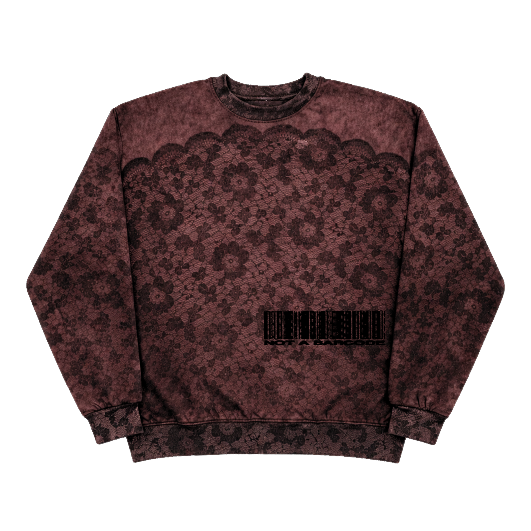 MOCHA FLOWER CREWNECKS