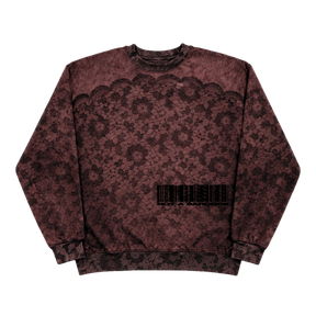 MOCHA FLOWER CREWNECKS