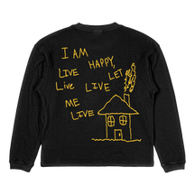 Be Happy Thermal - Black - Back
