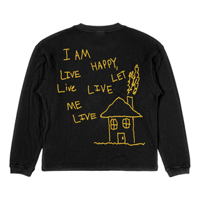Be Happy Thermal - Black - Back