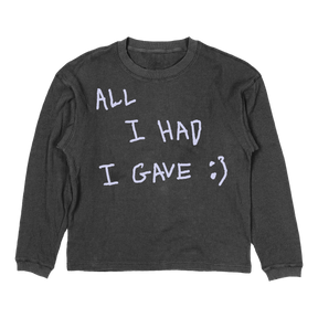 Be Happy Thermal - Grey - Front