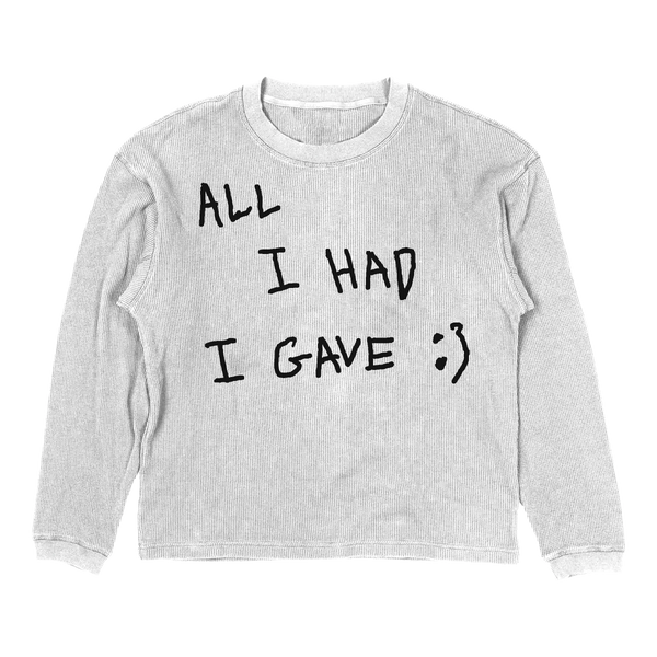 Be Happy Thermal - White - Front