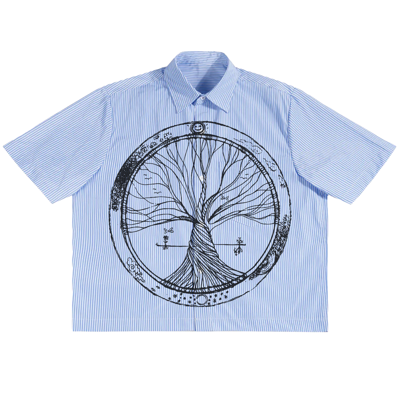 Circle of Life Button Up